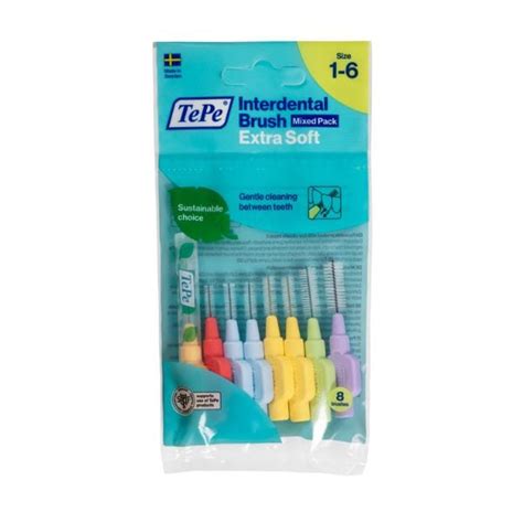 Tepe Interdental Brush Extra Soft Mixed Pack 8 τεμ Μεσοδόντια