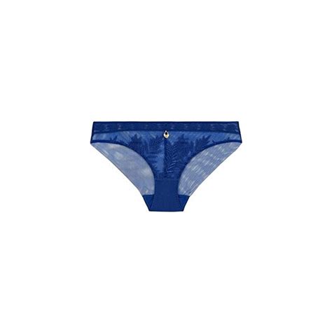 Aubade Parentesi Slip Tropic Brasiliano Intimo In Stile Bikini Blu