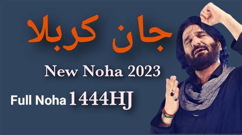 Nadeem Sarwar New Full Noha Jan Karbala New Mahram Nohay