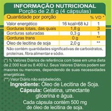 Lecitina De Soja 900Mg Unilife 120 Cápsulas no Shoptime