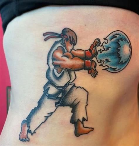 30 Best Street Fighter Tattoos And Ideas NSF Magazine Fighter