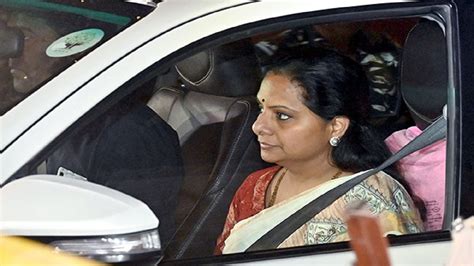 Delhi Excise Policy Case Court Sends Brs Leader K Kavitha To Cbi Remand Till April 15 News Nation