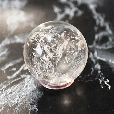 Clear Quartz Sphere Carved Crystal Ball Quartz Crystal Quartz Sphere