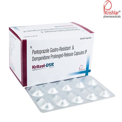 Pantoprazole Gastro Resistant Domperidone Prolonged Release Capsules IP