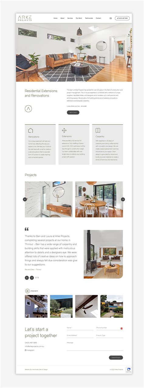 Arke Projects Case Study Handmade Web And Design