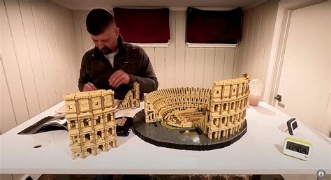 LEGO Colosseum Built in Just 13 Hours Sets Guinness Record - Nerdist