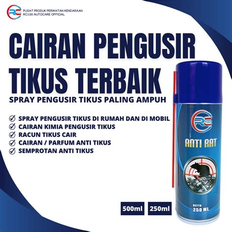 Jual Cairan Pengusir Tikus Terbaik Semprotan Anti Tikus Efektif