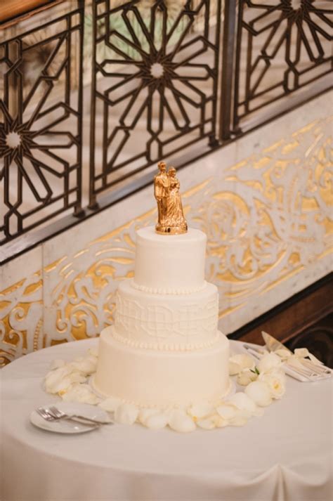 Gold Bride And Groom Cake Topper Elizabeth Anne Designs The Wedding Blog