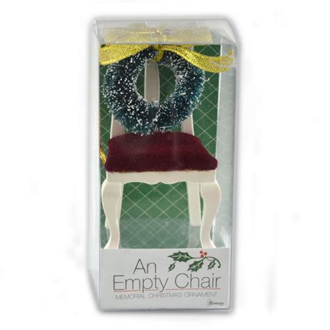 Memorial Empty Chair Christmas Ornament St Patricks Guild