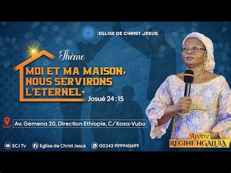 Séminaire Biblique Moi et ma maison nous servirons l Eternel Apôtre