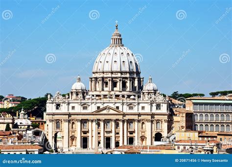 The Papal Basilica Of Saint Peter Vatican Editorial Photo Image Of