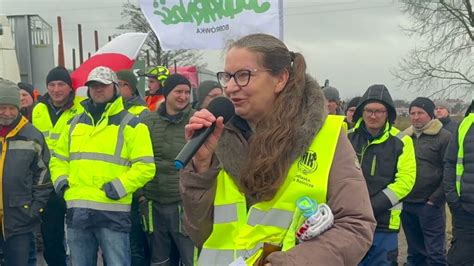 Protest Rolnik W I Przedsi Biorc W W Korycinie Film Podlaskie