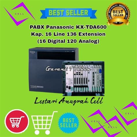 Promo Pabx Panasonic Kx Tda Kap Line Ext Jakarta Barat