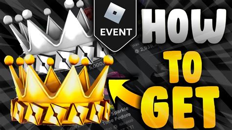 [event] How To Get The Golden Crown In Roblox Get Golden Crown For Free On Roblox 2021 Youtube