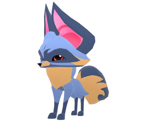 mobile animal jam play wild bat eared fox  models resource