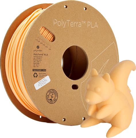 Mm Mm Matte Pla Filament Mm Peach Kg Carton Spool Pla