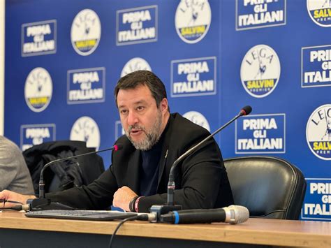 SALVINI PRESENTA CONTROVENTO PASSAGGI ANCHE SU MELONI E VANNACCI