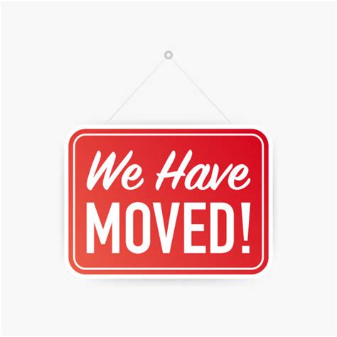 We Have Moved Sign Illustrations, Royalty-Free Vector Graphics & Clip ...