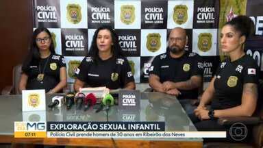 Bom Dia Minas Pol Cia Prende Homem Suspeito De Abuso Infantil Globoplay