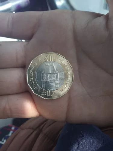 Moneda Conmemorativa De 20 Pesos Nueva Tenochtitlan En Venta En Tepic