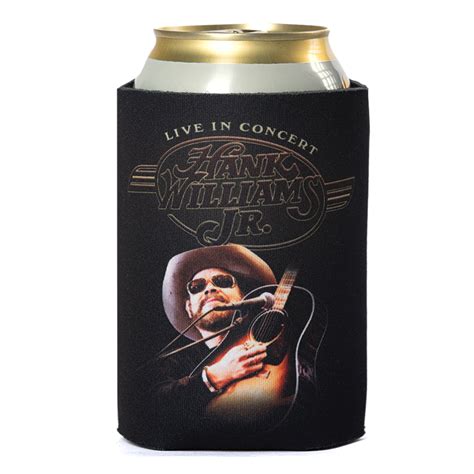 Live In Concert Koozie Hank Williams Jr Official Hank Williams Jr