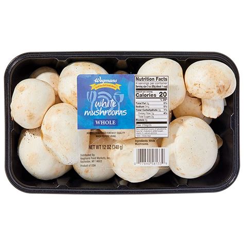 Wegmans Whole White Mushrooms | Wegmans