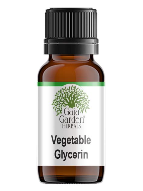 Vegetable Glycerin Food Grade Gaia Garden Herbal Dispensary