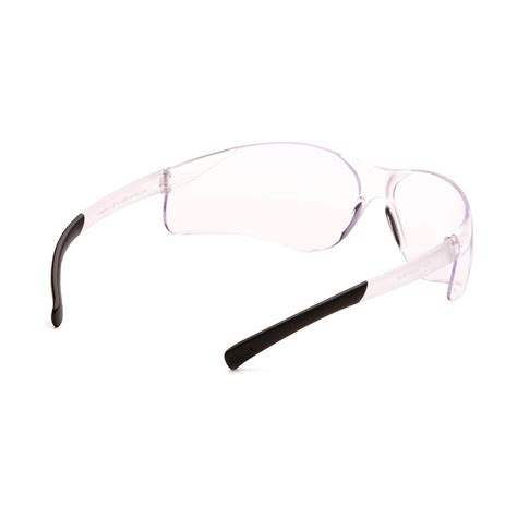 Pyramex Ztek Safety Glasses Clear Anti Fog Lens With Clear Temples United Canada Inc