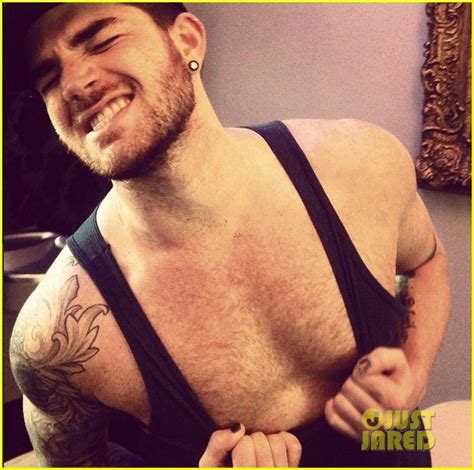 Adam Lambert Exposes His Muscle Body Naked Male Celebrities