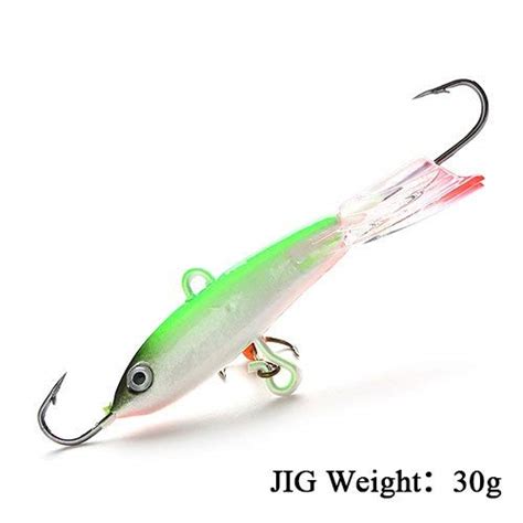 Fish King Pc Winter Fishing Lure Jigging Fish Mix Size Fishing Balance