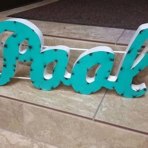 Pool Signs Metal Pool Sign Pool Decor Rustic Pool Sign-summer Signs ...