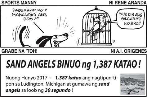 Komiks Enero 24 2018 Pilipino Star Ngayon