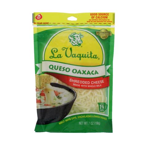 La Vaquita Queso Oaxaca Shredded Cheese Shop Cheese At H E B