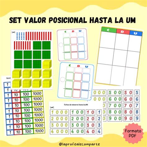 Set Valor Posicional Hasta La Um Profe Social