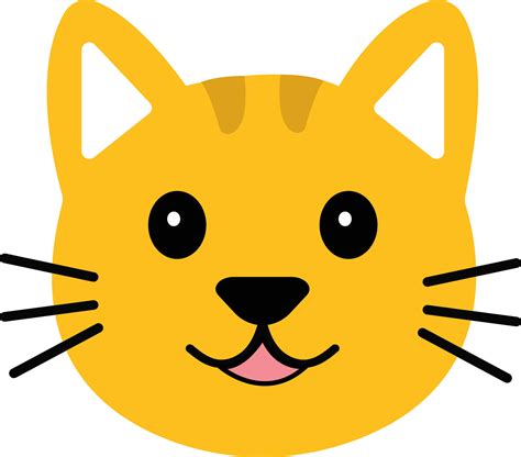 cute cat emoji illustration design 47019289 Vector Art at Vecteezy