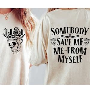 Somebody Save Me Jelly Roll SVG PNG Sublimation With Pocket Etsy