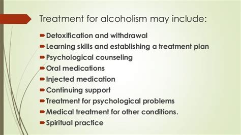 Alcoholism Sign Effects Threats Treatment