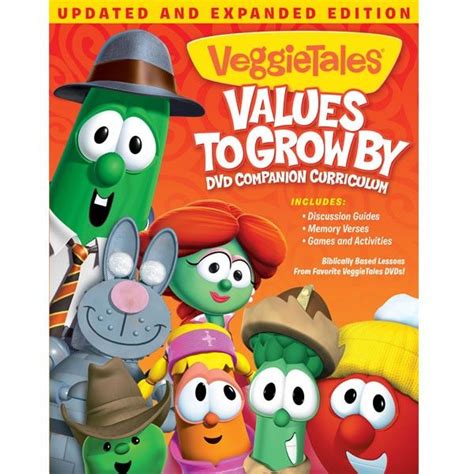 Veggietales Dvd Lesson Guide Curriculum Values To Grow By Veggietales