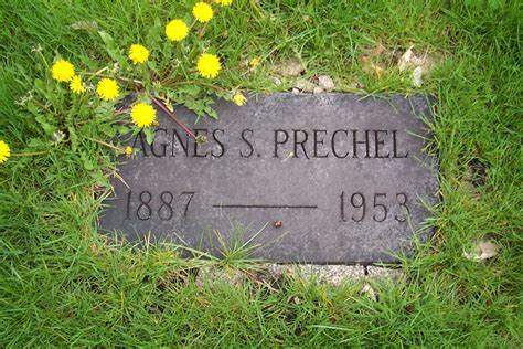 Agnes Sophia Margaret Witte Prechel Find A Grave Memorial