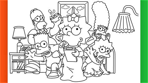 How To Draw Simpsons Family | Step By Step Easy Draw - YouTube