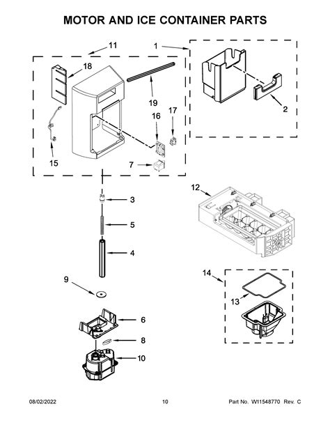 Whirlpool Wrs Fihz Parts List Part Advantage