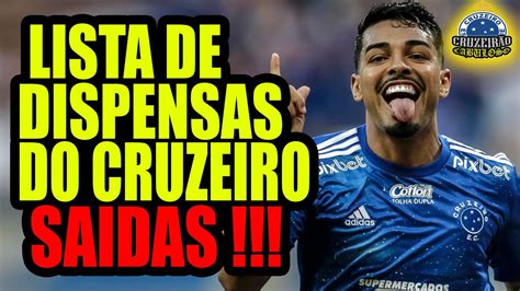 Matheus Bidu Encabe A Lista De Dispensas Sete Nomes Do Cruzeiro No