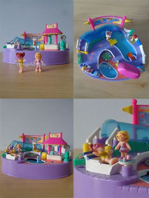 1997 Vintage Polly Pocket Magical Swimabout Polly Complete VHTF EXC