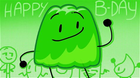 Bfdi Happy Birthday Gelatin Youtube