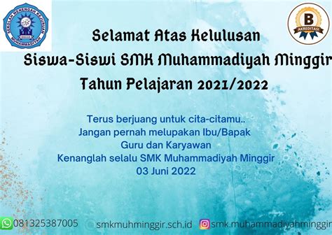 Pengumuman Kelulusan Siswa Kelas Xii Tahun Pelajaran