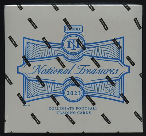 Panini National Treasures Collegiate Football Hobby Box Pristine