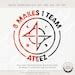 Ateez 8 Makes 1 Team Svg Eps Pdf Png Atiny Decal Ateez Sticker