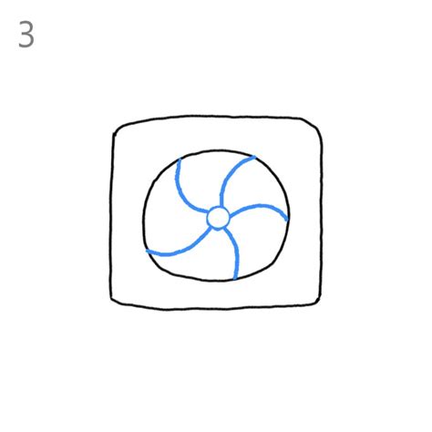 How to Draw an Electric Fan - Step by Step Easy Drawing Guides ...