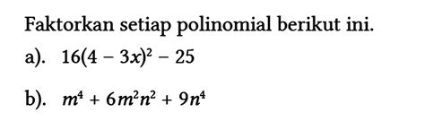 Kumpulan Contoh Soal Identitas Polinomial Matematika Kelas 11 Colearn