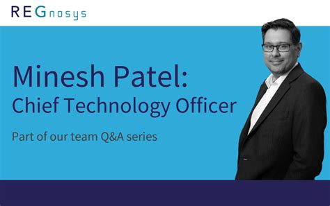 Meet The Team Minesh Patel Regnosys